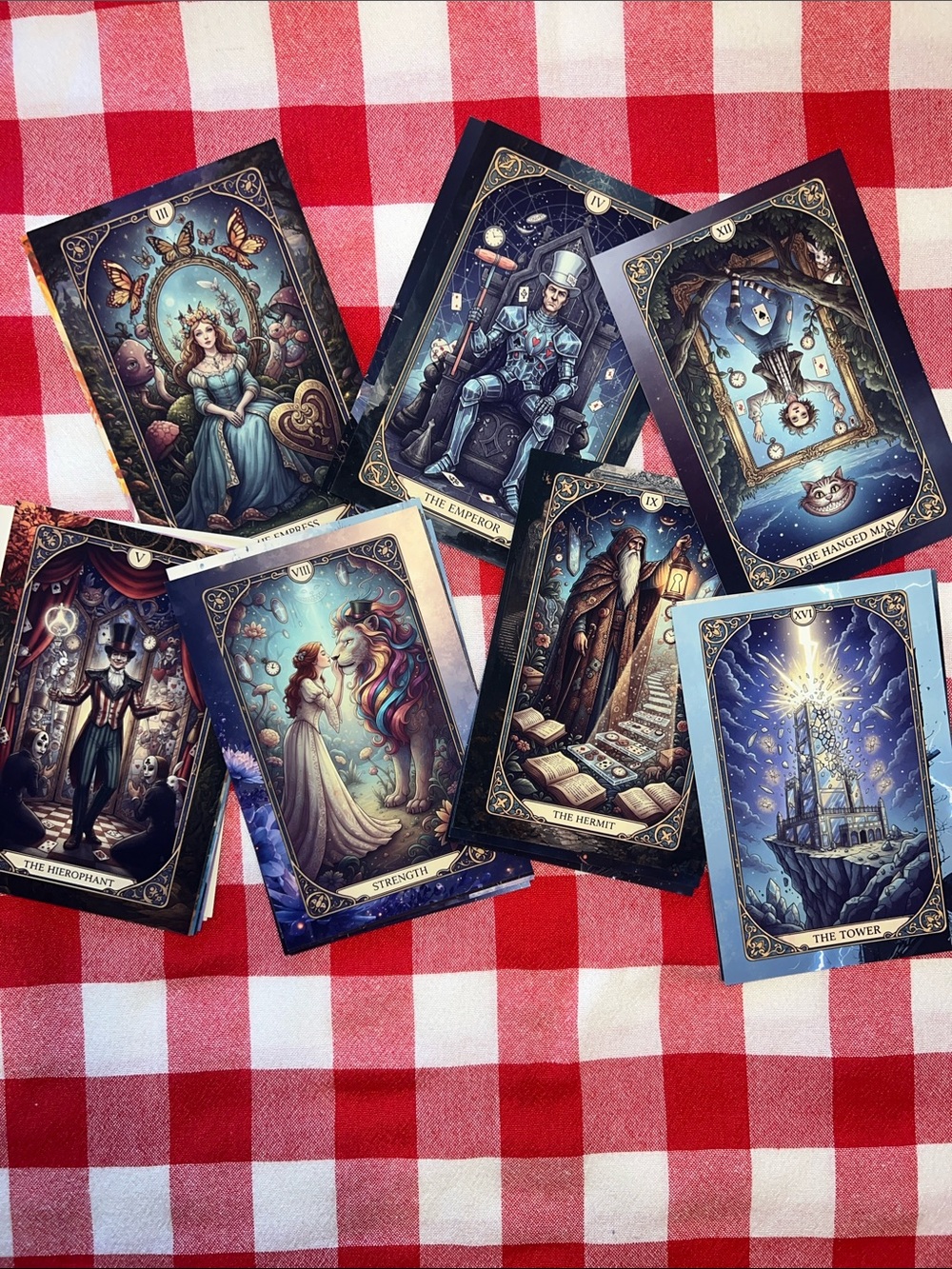 Walla's Paradox Portal Tarot - The Mirrorveil Major Arcana Card New and Complete - Picture 5 of 5